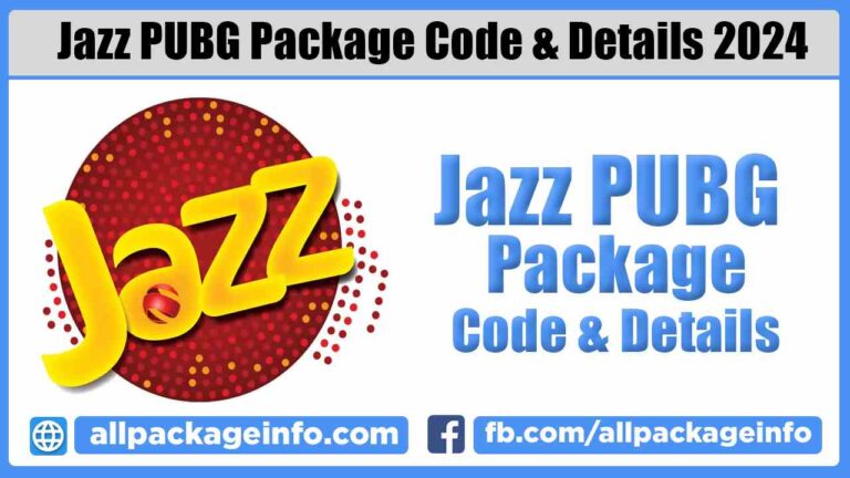 Jazz PUBG Package Code