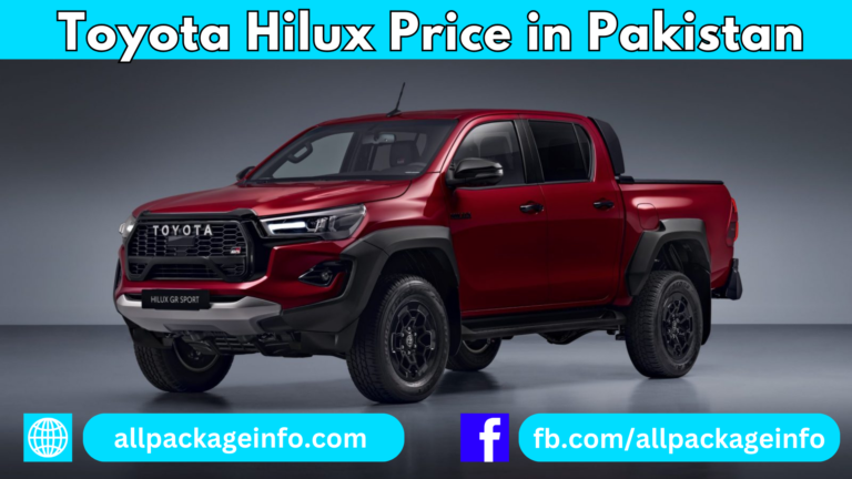 Toyota Hilux Price in Pakistan New Model Specs